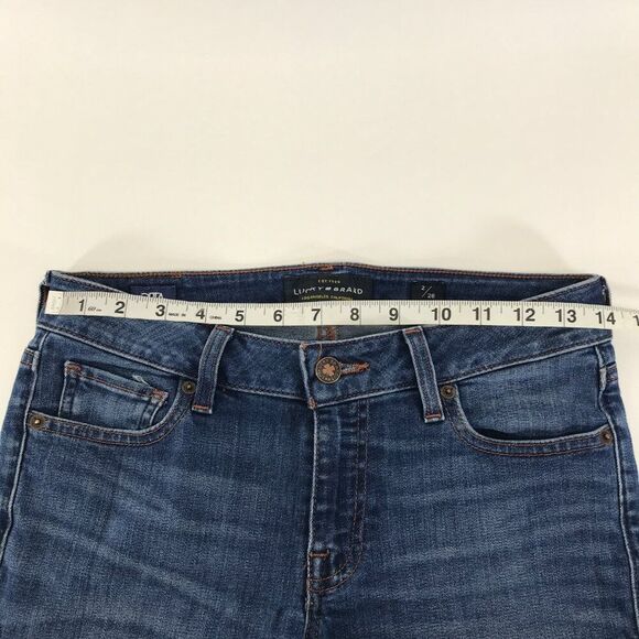 Lucky Brand Lolita Bootcut Jeans Women's Size 2 / 26 Ankle Stretch Denim Casual - Picture 5 of 12